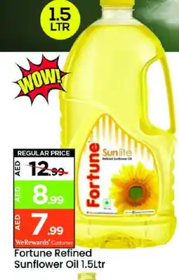 Mark & Save FORTUNE Sunflower Oil offer