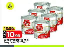 Mark & Save LUNA Evaporated Milk offer