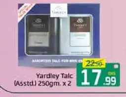 Mango Hypermarket LLC YARDLEY Talcum Powder offer