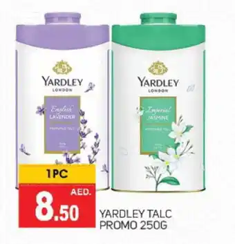 Talal Market YARDLEY Talcum Powder offer