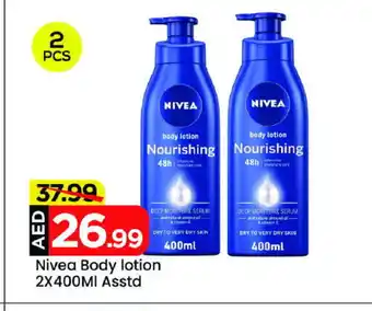 Mark & Save Nivea Body Lotion & Cream offer