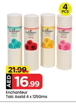 Mark & Save Enchanteur Talcum Powder offer