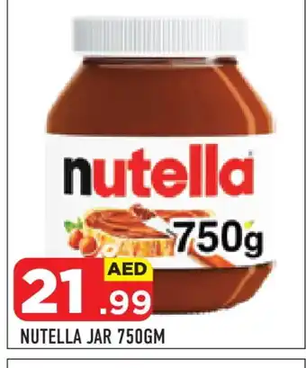 Baniyas Spike Hypermarket NUTELLA Chocolate Spread offer