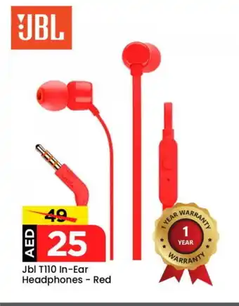 Mark & Save JBL Earphone offer