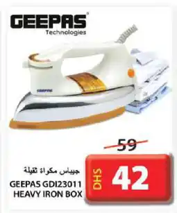 Grand Hyper Market GEEPAS Ironbox offer