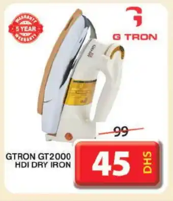 Grand Hyper Market GTRON Ironbox offer