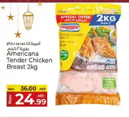 Kenz Hypermarket AMERICANA Chicken Breast offer