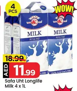 Mark & Save SAFA Long Life / UHT Milk offer