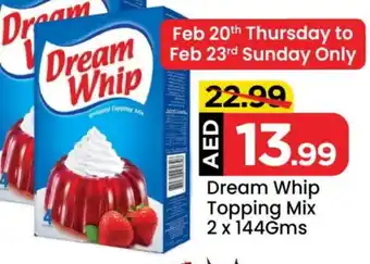 Mark & Save DREAM WHIP Whipping / Cooking Cream offer