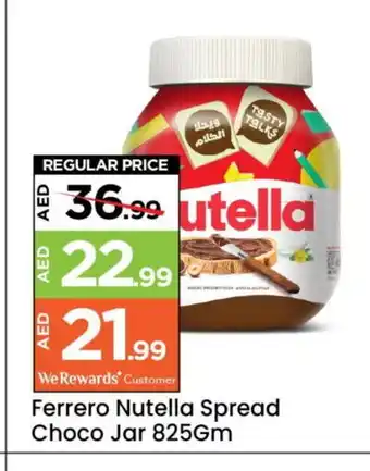 Mark & Save NUTELLA Chocolate Spread offer