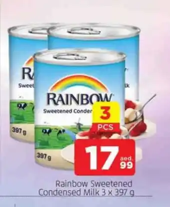 Al Madina RAINBOW Condensed Milk offer