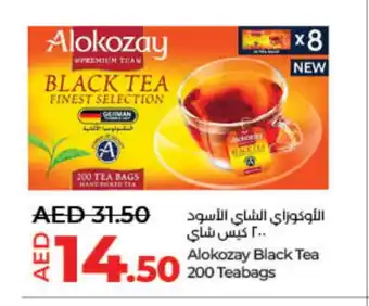 Lulu Hypermarket ALOKOZAY Tea Bags offer