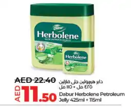 Lulu Hypermarket DABUR HERBOLENE Petroleum Jelly offer