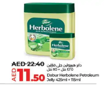 Lulu Hypermarket DABUR HERBOLENE Petroleum Jelly offer