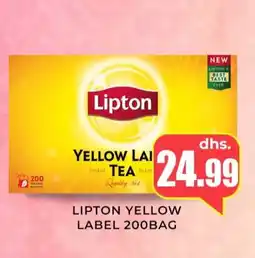 Meena Al Madina Hypermarket Lipton Tea Bags offer