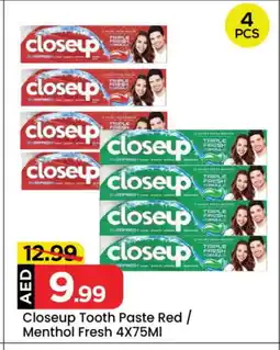 Mark & Save CLOSE UP Toothpaste offer