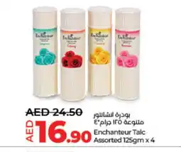 Lulu Hypermarket Enchanteur Talcum Powder offer