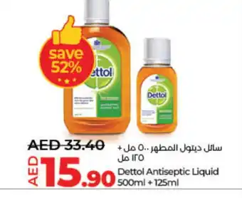 Lulu Hypermarket DETTOL Disinfectant offer