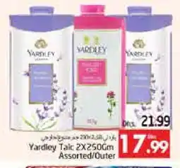 Pasons YARDLEY Talcum Powder offer