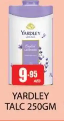 Zain Hypermarket YARDLEY Talcum Powder offer