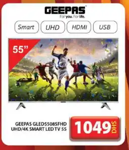 Grand Hyper Market GEEPAS Smart TV offer