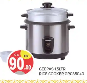 Talal Market GEEPAS Rice Cooker offer