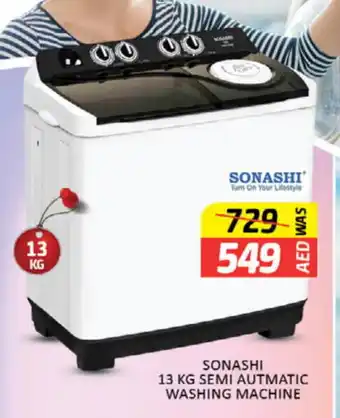 Al Madina SONASHI Washer / Dryer offer