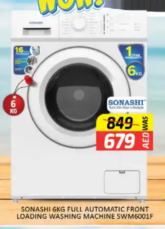 Al Madina SONASHI Washer / Dryer offer