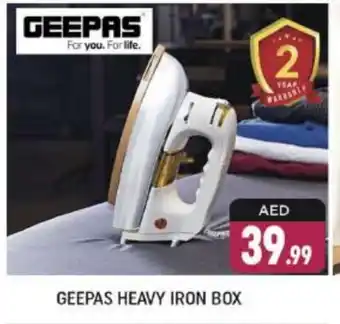 Shaklan GEEPAS Ironbox offer