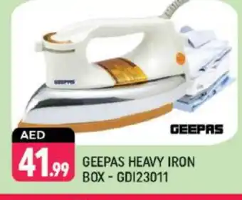 Shaklan GEEPAS Ironbox offer