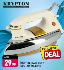 Shaklan KRYPTON Ironbox offer