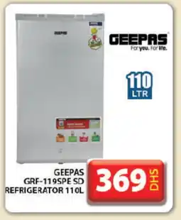 Grand Hyper Market GEEPAS Refrigerator offer