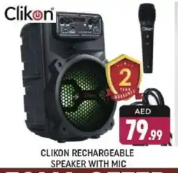 Shaklan CLIKON Speaker offer