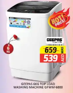 Al Madina GEEPAS Washer / Dryer offer