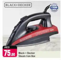 Shaklan BLACK+DECKER Ironbox offer