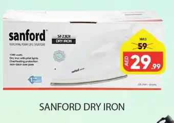 Al Madina SANFORD Ironbox offer