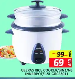 Mango Hypermarket LLC GEEPAS Rice Cooker offer