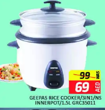 Mango Hypermarket LLC GEEPAS Rice Cooker offer