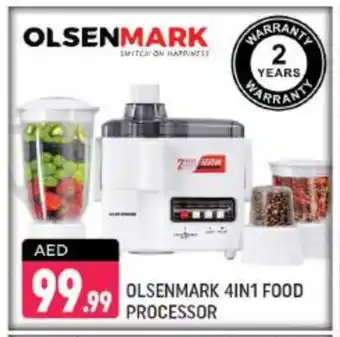 Shaklan OLSENMARK Food Processor offer