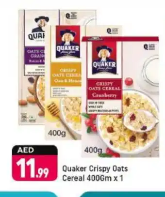 Shaklan QUAKER Oats offer