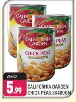 Shaklan CALIFORNIA GARDEN Chick Peas offer