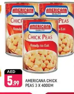 Shaklan AMERICANA Chick Peas offer