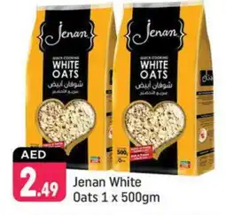 Shaklan JENAN Oats offer