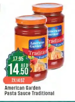 West Zone Supermarket AMERICAN GARDEN Pizza & Pasta Sauce offer