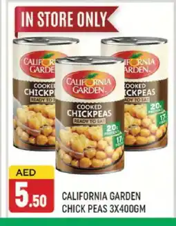 Al Madina CALIFORNIA GARDEN Chick Peas offer