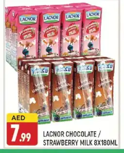 Al Madina LACNOR Flavoured Milk offer