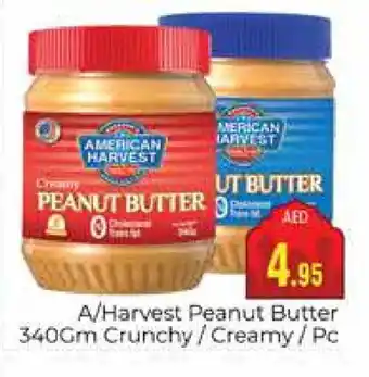 Pasons AMERICAN HARVEST Peanut Butter offer