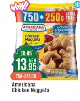 West Zone Supermarket AMERICANA Chicken Nuggets offer