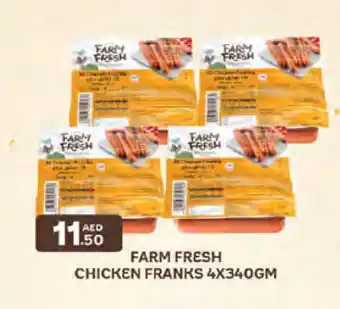 West Zone Supermarket FARM FRESH Chicken Franks offer