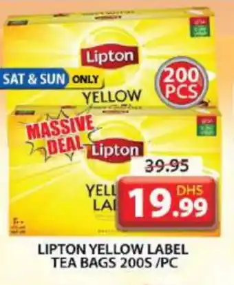 Grand Hyper Market Lipton Tea Bags offer